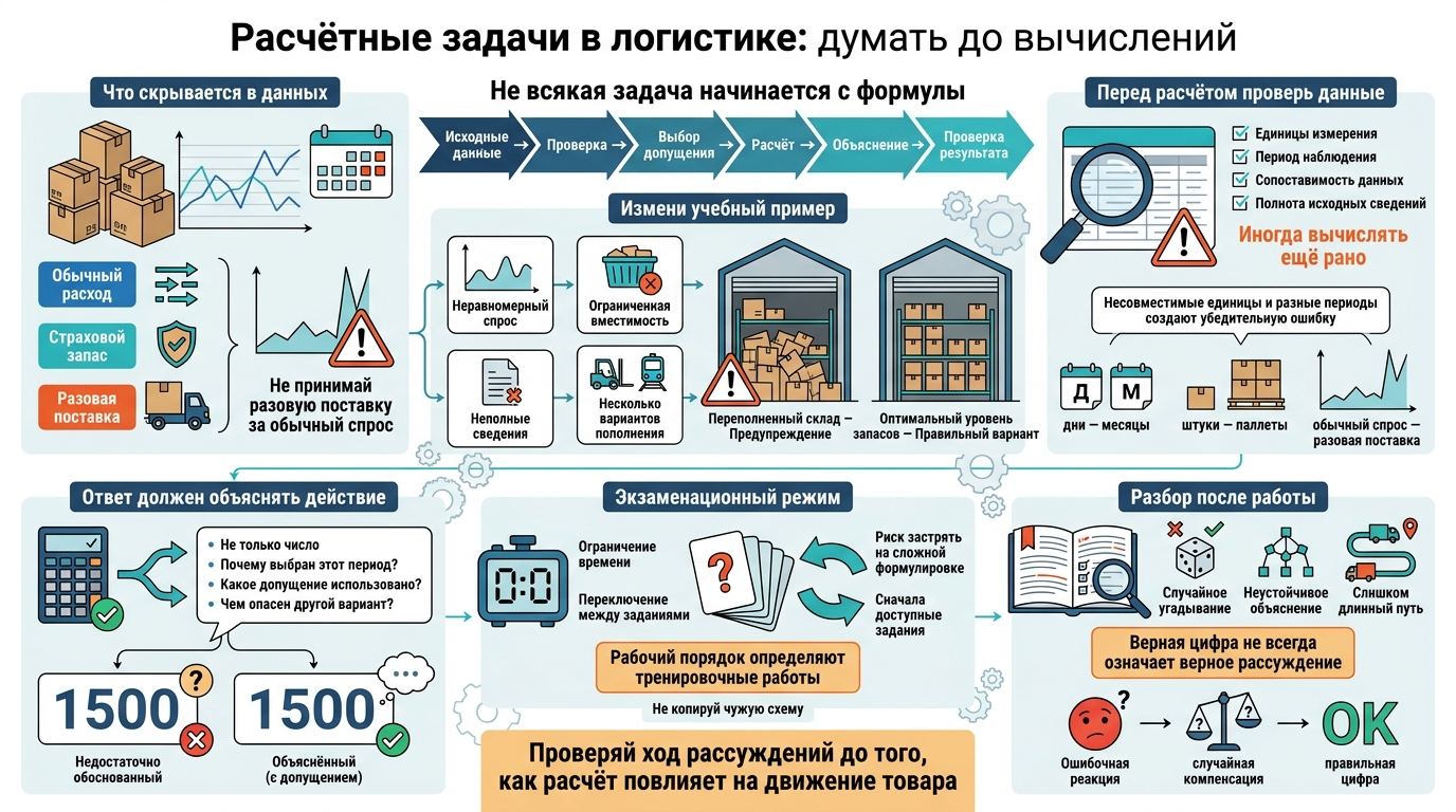Расчетные задачи в логистике